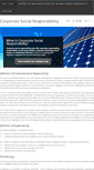Mobile Screenshot of corporatesocialresponsibility.com